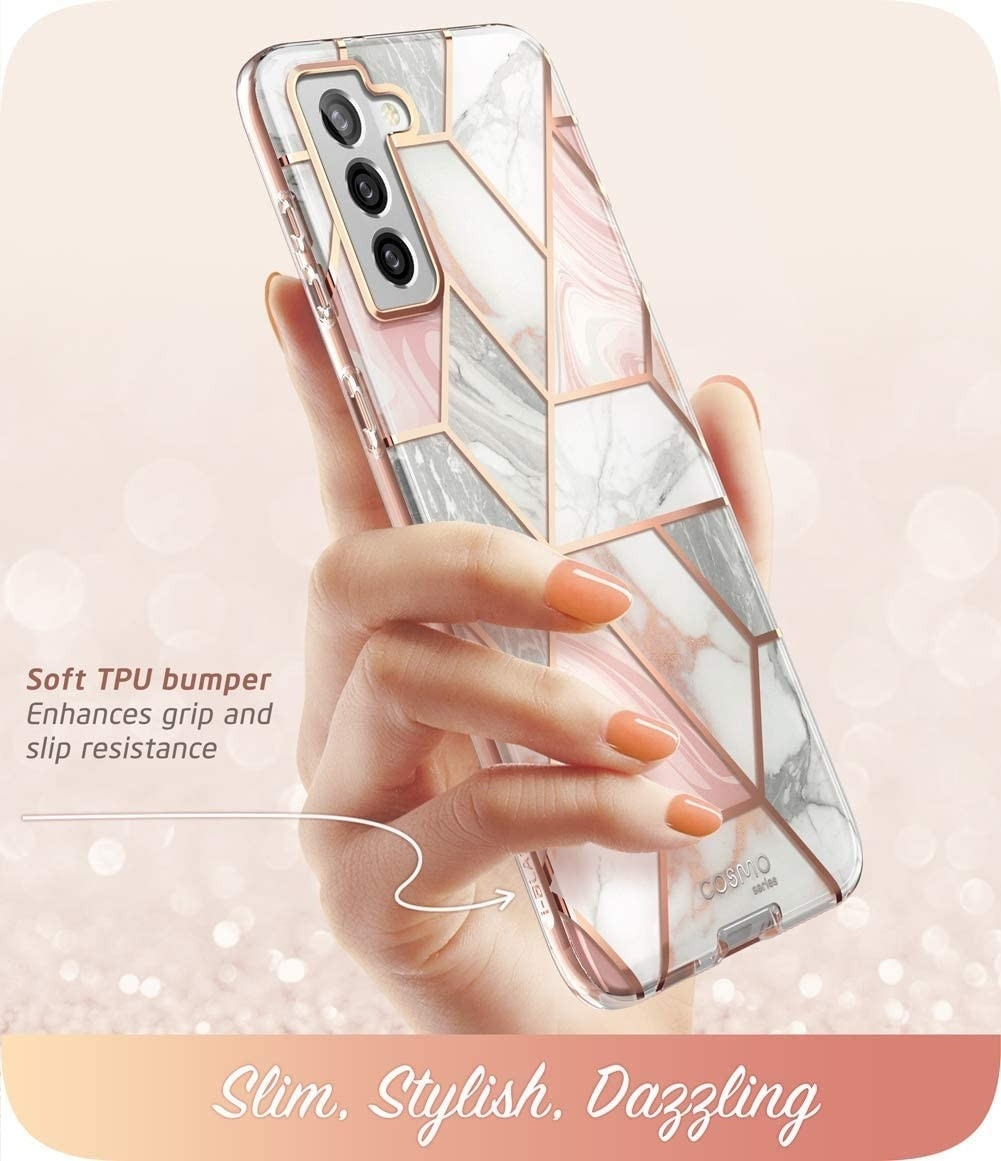 Supcase i-Blason Ανθεκτική Θήκη Cosmo Samsung Galaxy S21 FE 5G - Marble (843439113305)