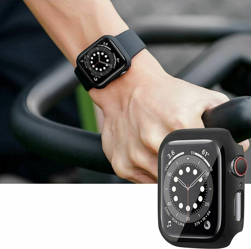 Tech-Protect Defence360 - Θήκη με Tempered Glass Apple Watch 7 (45mm) - Black (88877)