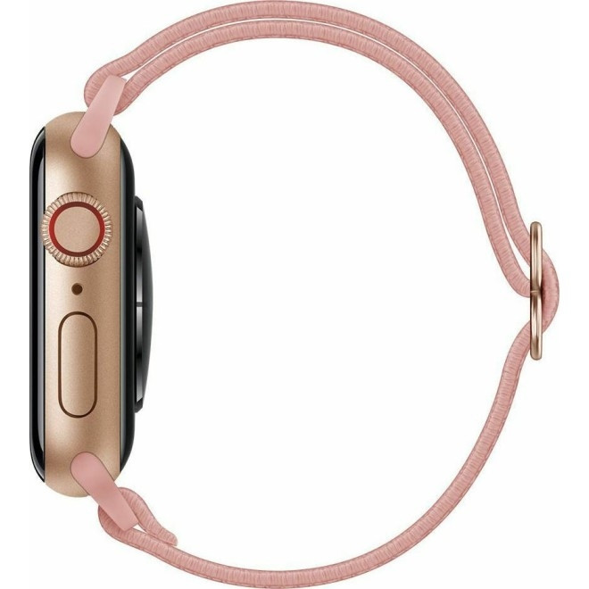 Tech-Protect Mellow Ελαστικό Υφασμάτινο Λουράκι Apple Watch SE/7/6/5/4/3(41/40/38mm) - Pink Sand (9589046917721)