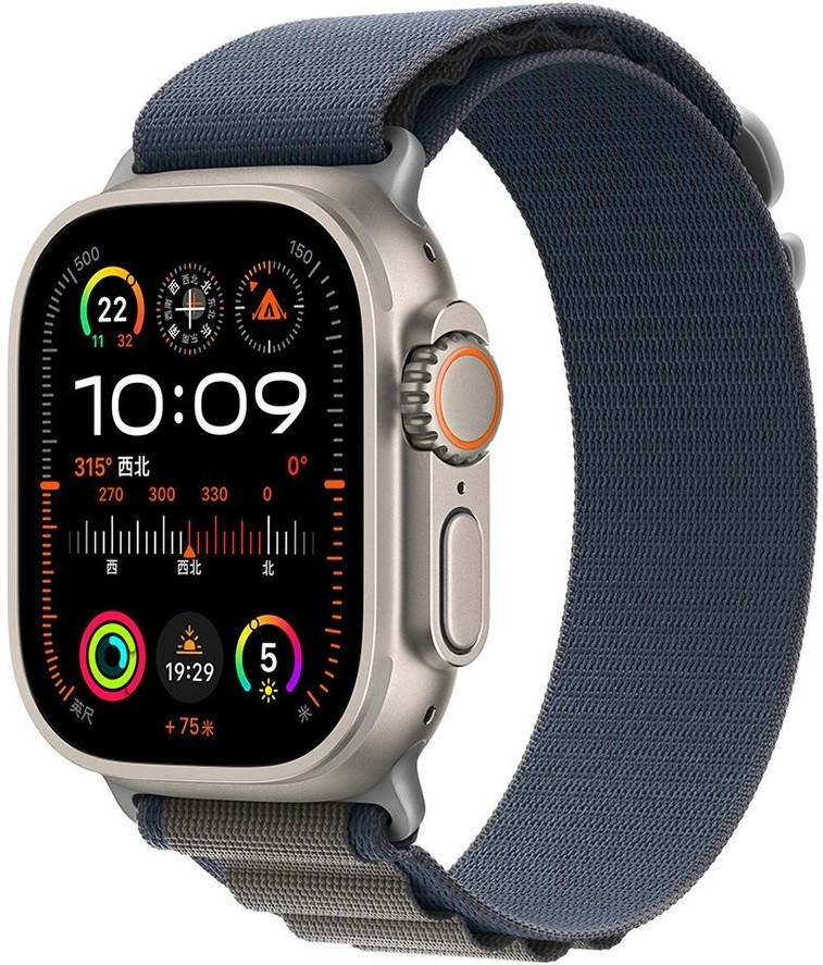 Tech-Protect Nylon Pro Λουράκι - Apple Watch Ultra2/Ultra1/SE/9/8/7/6/5/4 (49/45/44mm) - Navy / Grey (5906302302314)