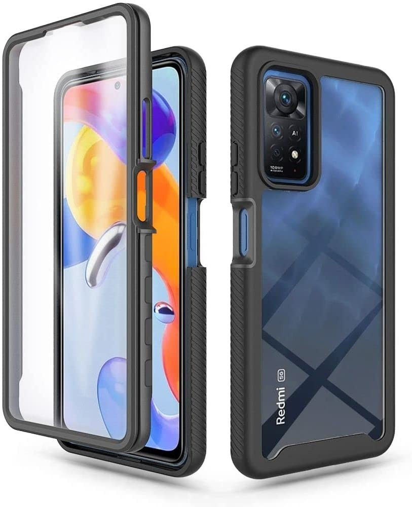 Tech-Protect Θήκη Defence 360 - Xiaomi Redmi Note 11 Pro - Black (9589046920844)