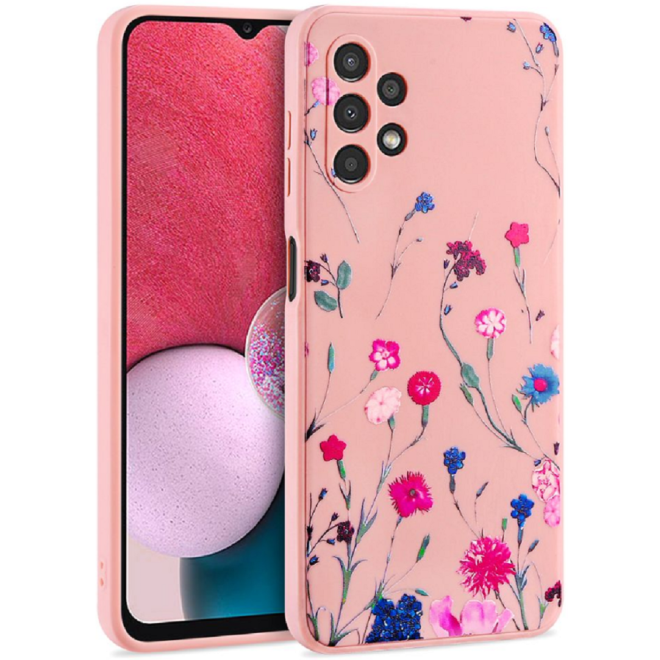 Tech-Protect Θήκη Σιλικόνης Mood - Samsung Galaxy A13 4G - Meadow Pink (9589046922862)