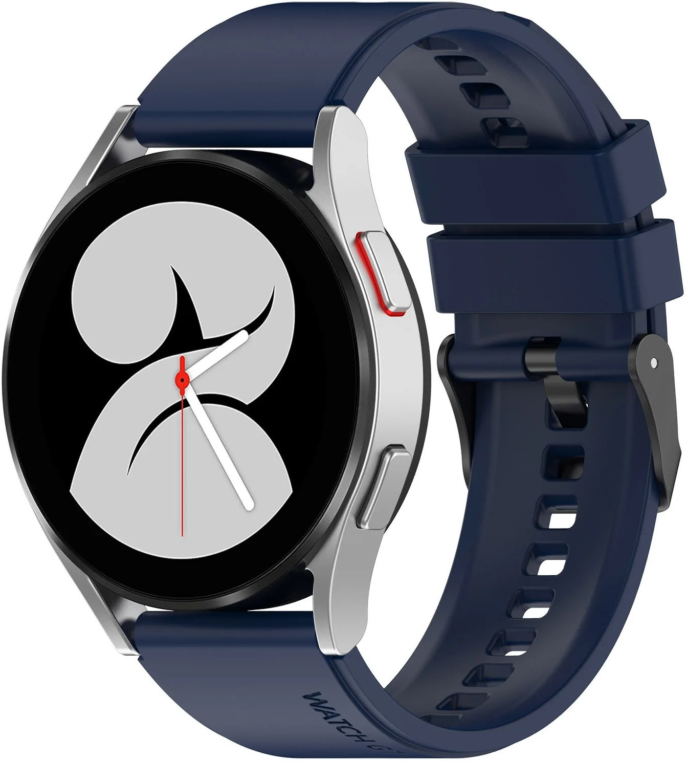 Techsuit Watchband W026 - Λουράκι Σιλικόνης (22mm) - Huawei Watch GT 2 46mm / GT 2 Pro / GT 3 Pro 46mm / Ultimate / Xiaomi Watch S1 - Dark Blue (5949419079458)