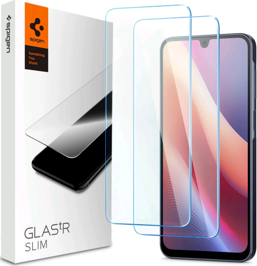Tempered Glass Samsung Galaxy A16 Spigen GLAS.tR Slim Premium Αντιχαρακτικό Γυαλί Προστασίας Οθόνης 2 Τεμάχια - Clear (AGL08935)