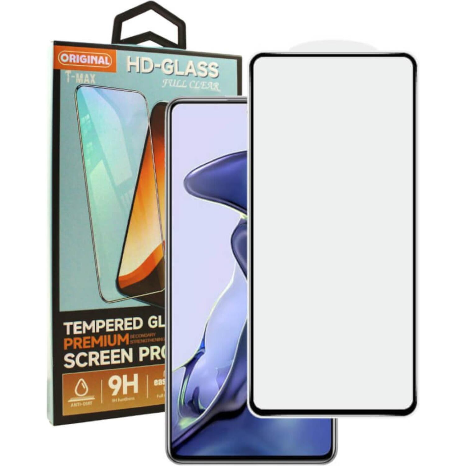 Tempered Glass Xiaomi 15T Pro T-Max Premium Full Glue Αντιχαρακτικό Γυαλί Προστασίας Οθόνης - Black (5206015085307)