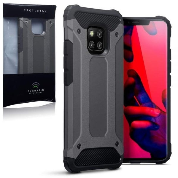 Terrapin Ανθεκτική Θήκη Double Layer Impact Huawei Mate 20 Pro - Grey