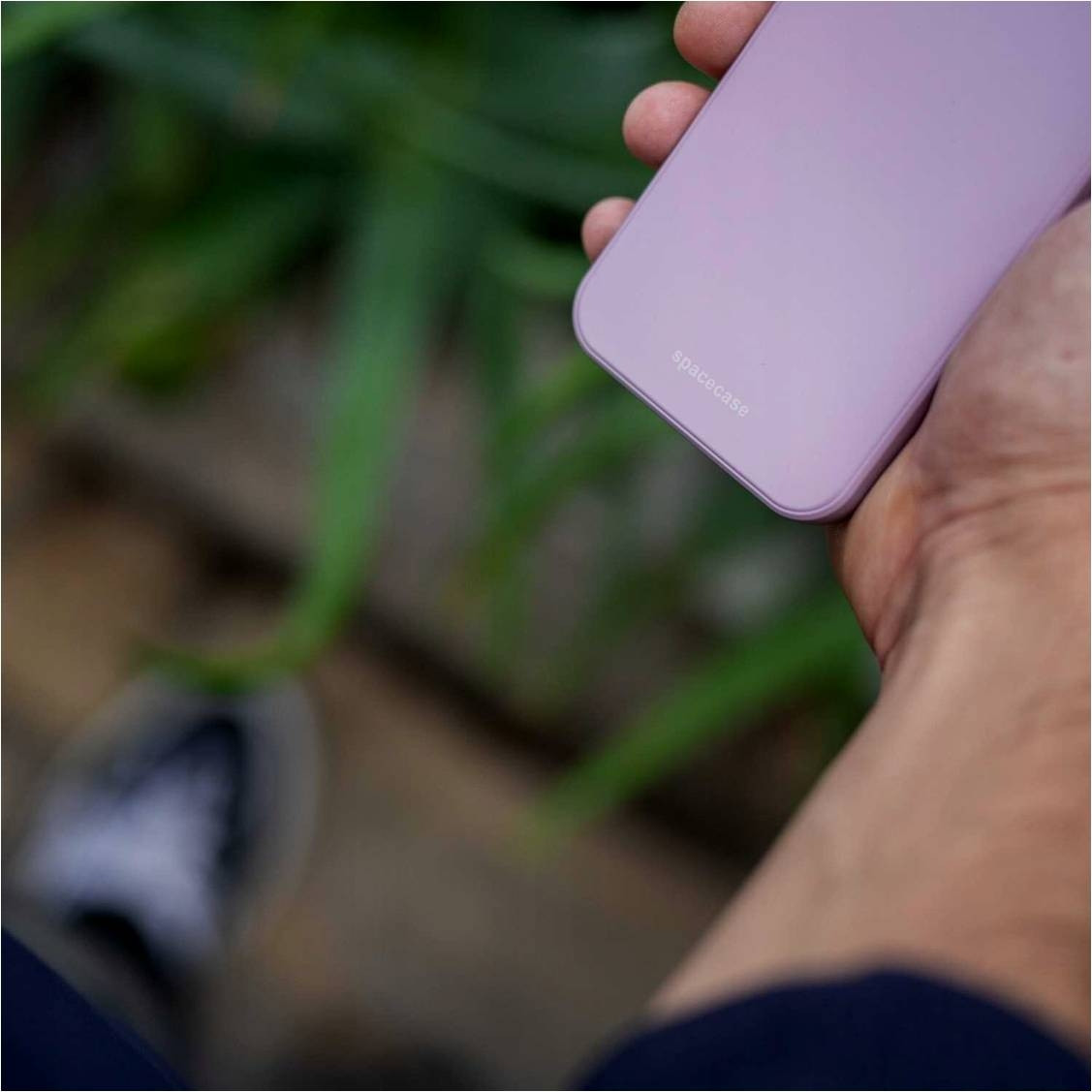 Θήκη Apple iPhone 15 Pro Max - Spacecase Silicone Case Σιλικόνης - Lilac (5905719103736)