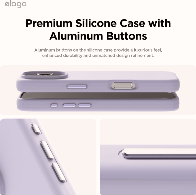 Θήκη Apple iPhone 16 Pro - Elago Magnetic Silicone Case Premium Σιλικόνης με MagSafe - Purple (ES16MSSC63PRO-PU)