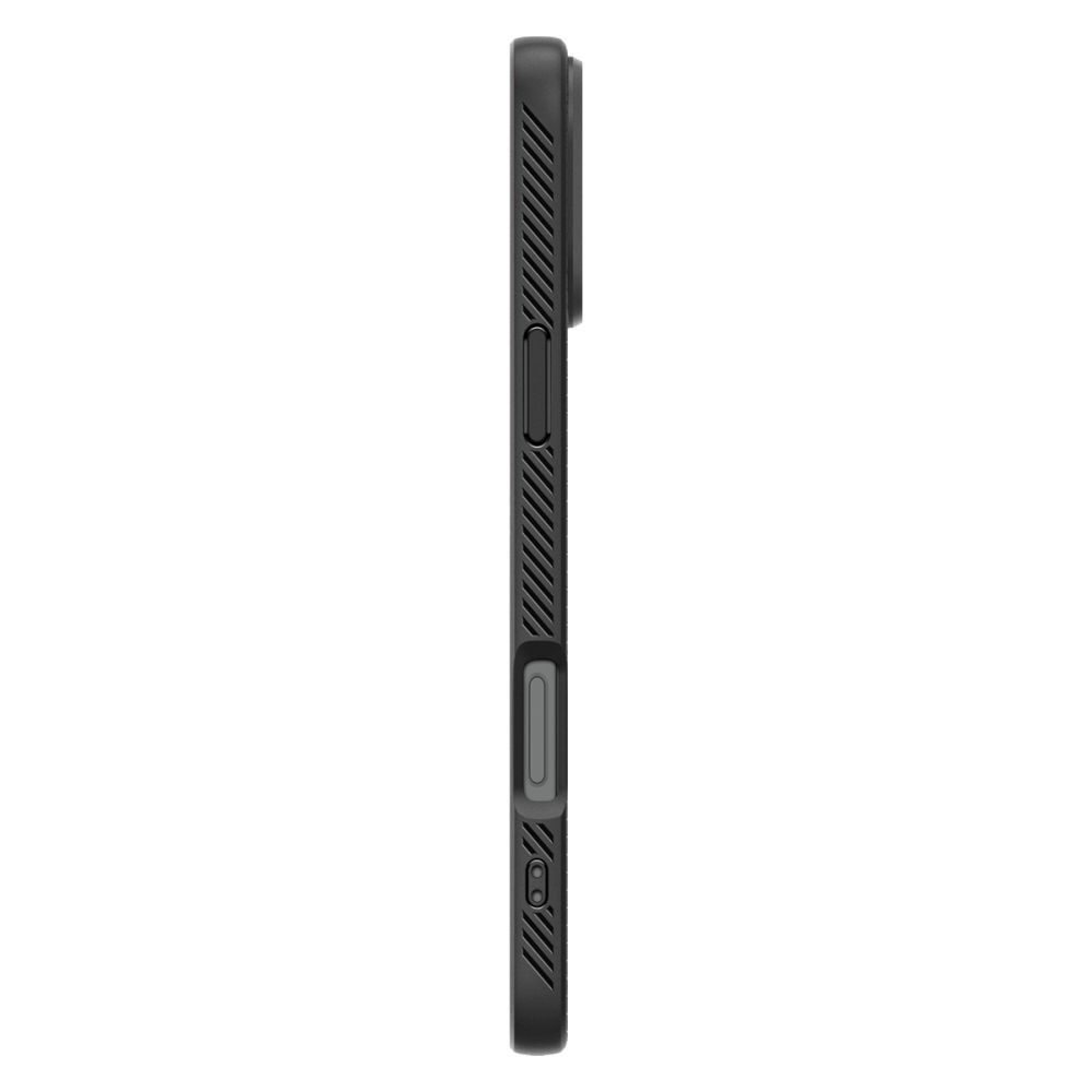 Θήκη Apple iPhone 16 Pro Max - Spigen Liquid Air Σιλικόνης - Matte Black (ACS07988)