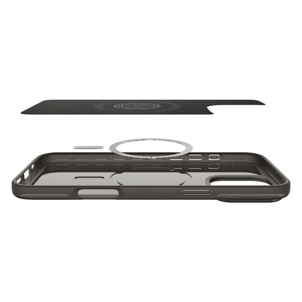 Θήκη Apple iPhone 16 Pro Max - Spigen Thin Fit MagFit Σκληρή με MagSafe - Gunmetal (ACS07979)