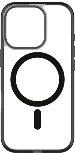 Θήκη Apple iPhone 16 Pro Max - Vivid MagSafe Hybrid Case Διάφανη με MagSafe - Black (VIMAGACR498BK)