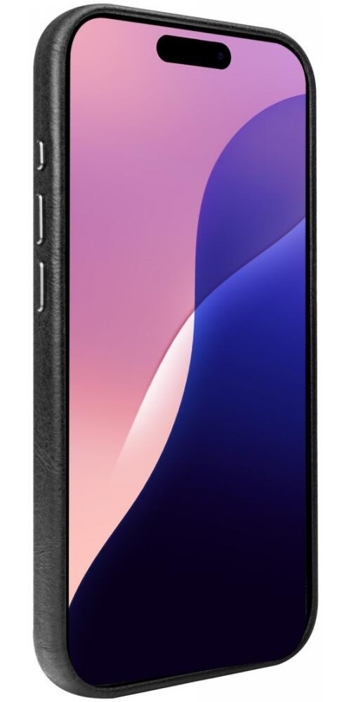 Θήκη Apple iPhone 16 Pro - Rosso Elite Back Cover Δερμάτινη με MagSafe - Black (8719246454202)