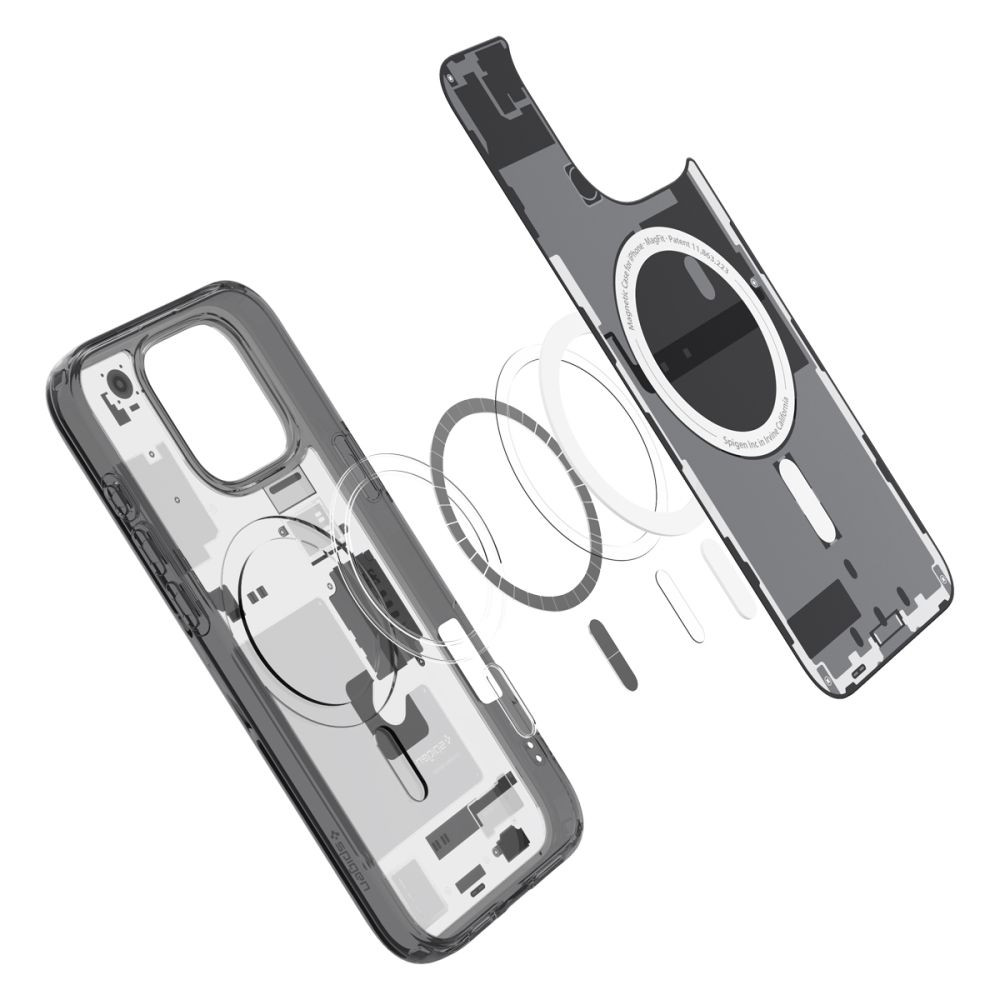 Θήκη Apple iPhone 16 Pro - Spigen Ultra Hybrid MagFit με MagSafe - Zero One (ACS08135)