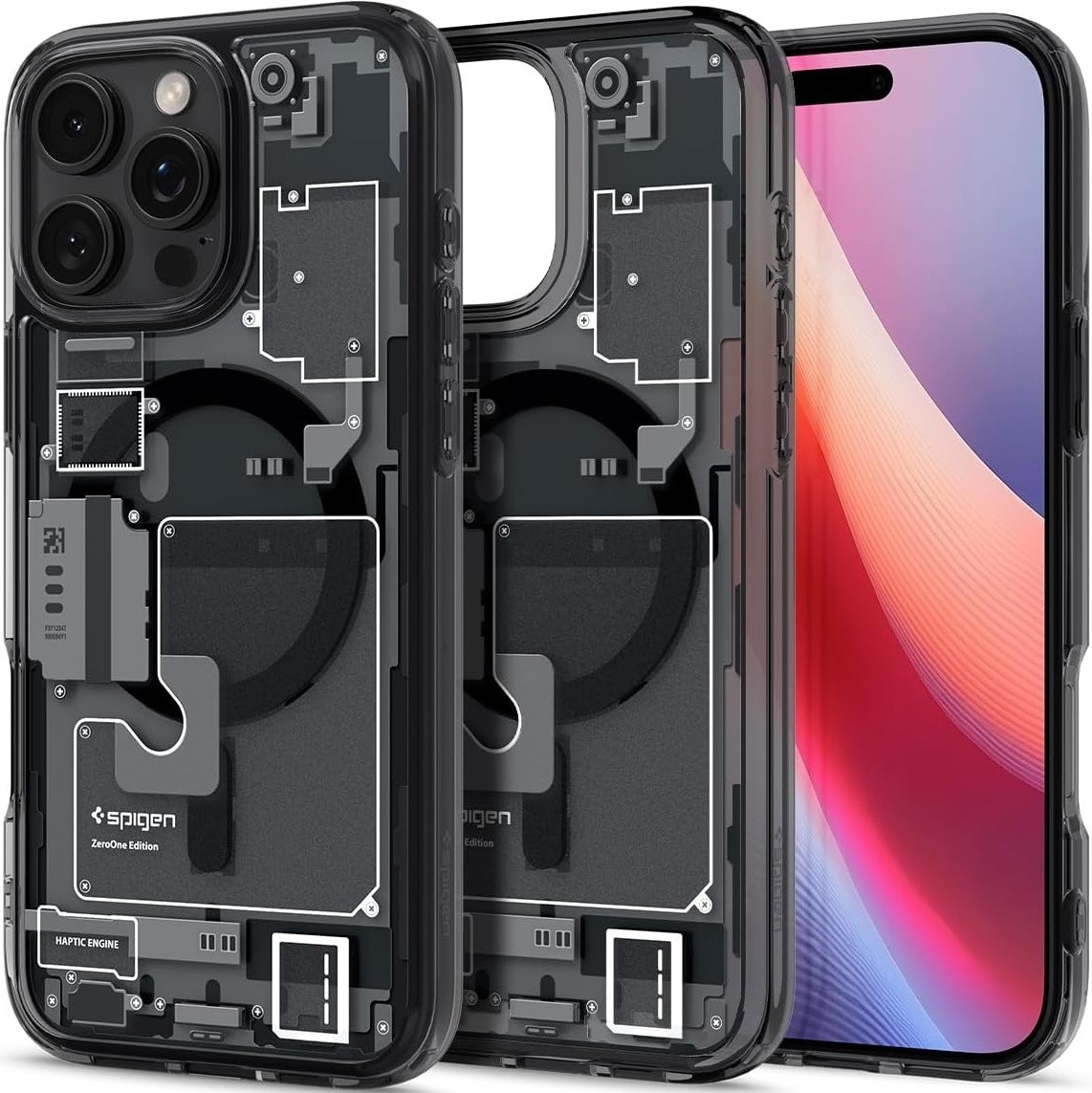 Θήκη Apple iPhone 16 Pro - Spigen Ultra Hybrid MagFit με MagSafe - Zero One (ACS08135)