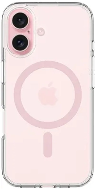 Θήκη Apple iPhone 16 - Vivid MagSafe Hybrid Case Διάφανη με MagSafe - Pink (VIMAGACR496PK)