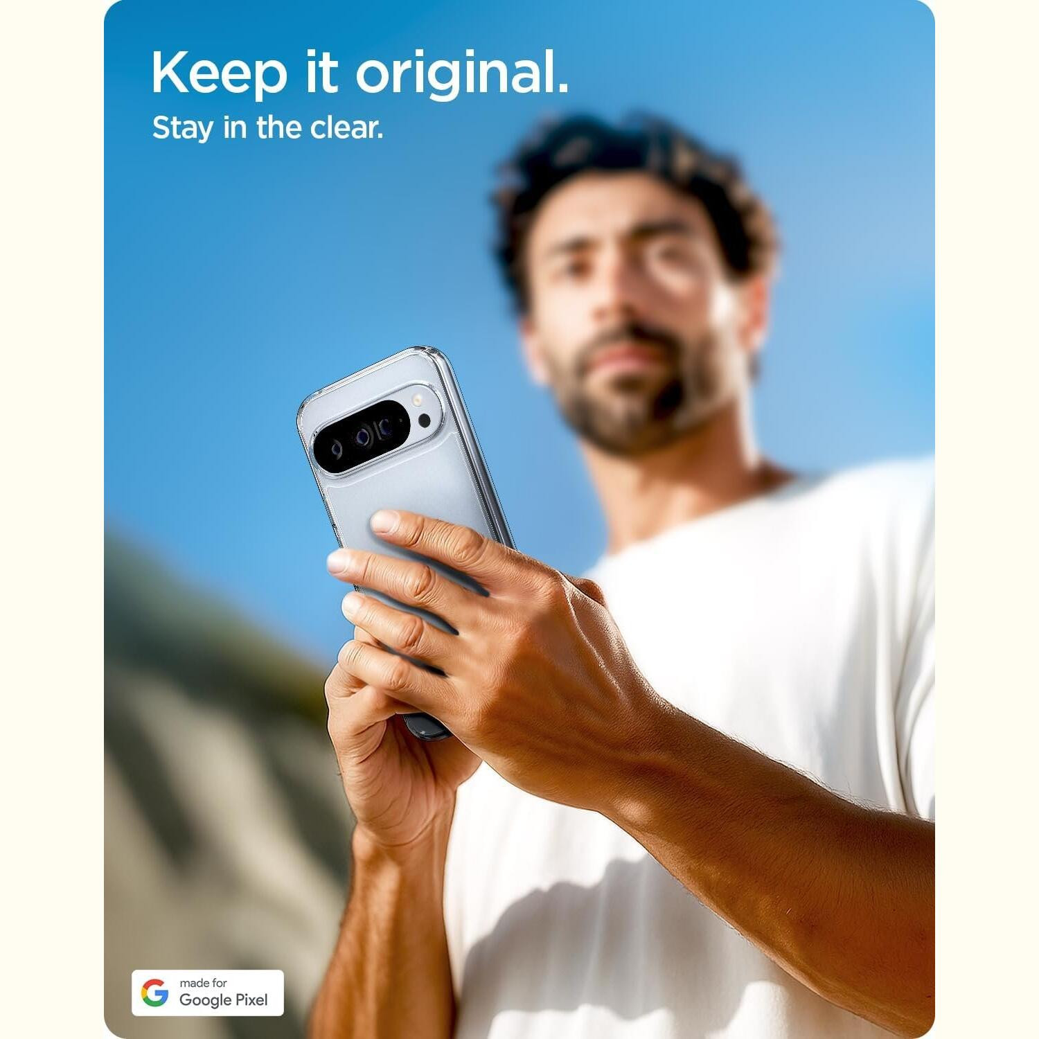 Θήκη Google Pixel 10 / 10 Pro Spigen Ultra Hybrid Διάφανη Σκληρή - Crystal Clear (ACS09715)