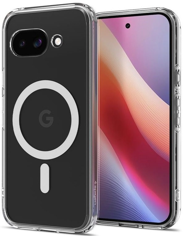 Θήκη Google Pixel 9a Spigen Ultra Hybrid MagFit Σκληρή με MagSafe - Clear / White (ACS09043)