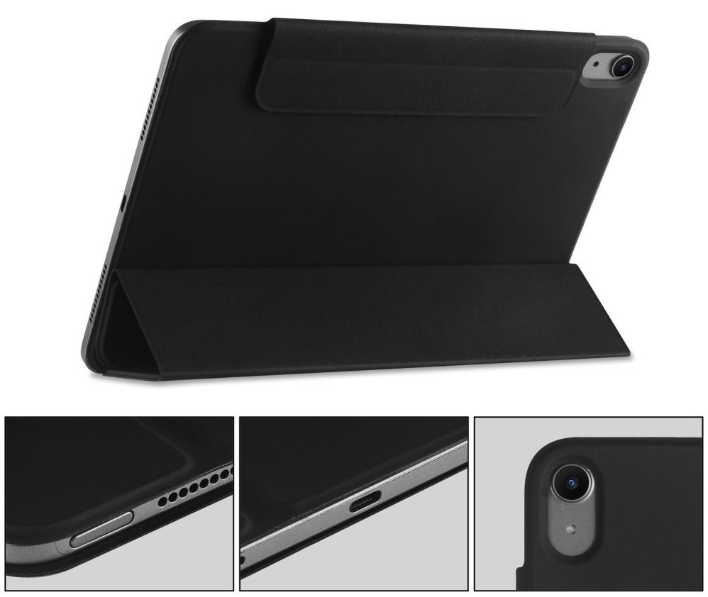 Θήκη iPad Air 7 2025 11" / Air 6 2024 11" / Air 5 2022 10.9" / Air 4 2020 10.9" Tech-Protect Smartcase Magnetic Μαγνητική - Black (5906302310760)