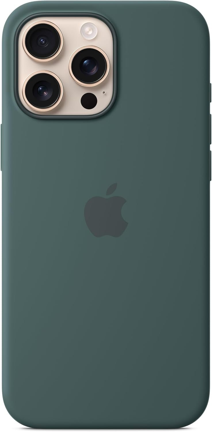 Θήκη iPhone 16 Pro Max Official Apple Silicone Case Σιλικόνης με MagSafe - Lake Green (MA7V4ZM/A)