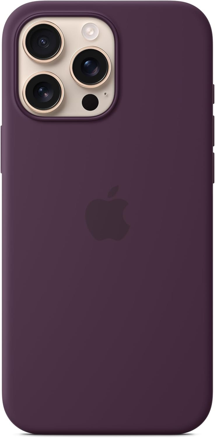 Θήκη iPhone 16 Pro Max Official Apple Silicone Case Σιλικόνης με MagSafe - Plum (MYYW3ZM/A)
