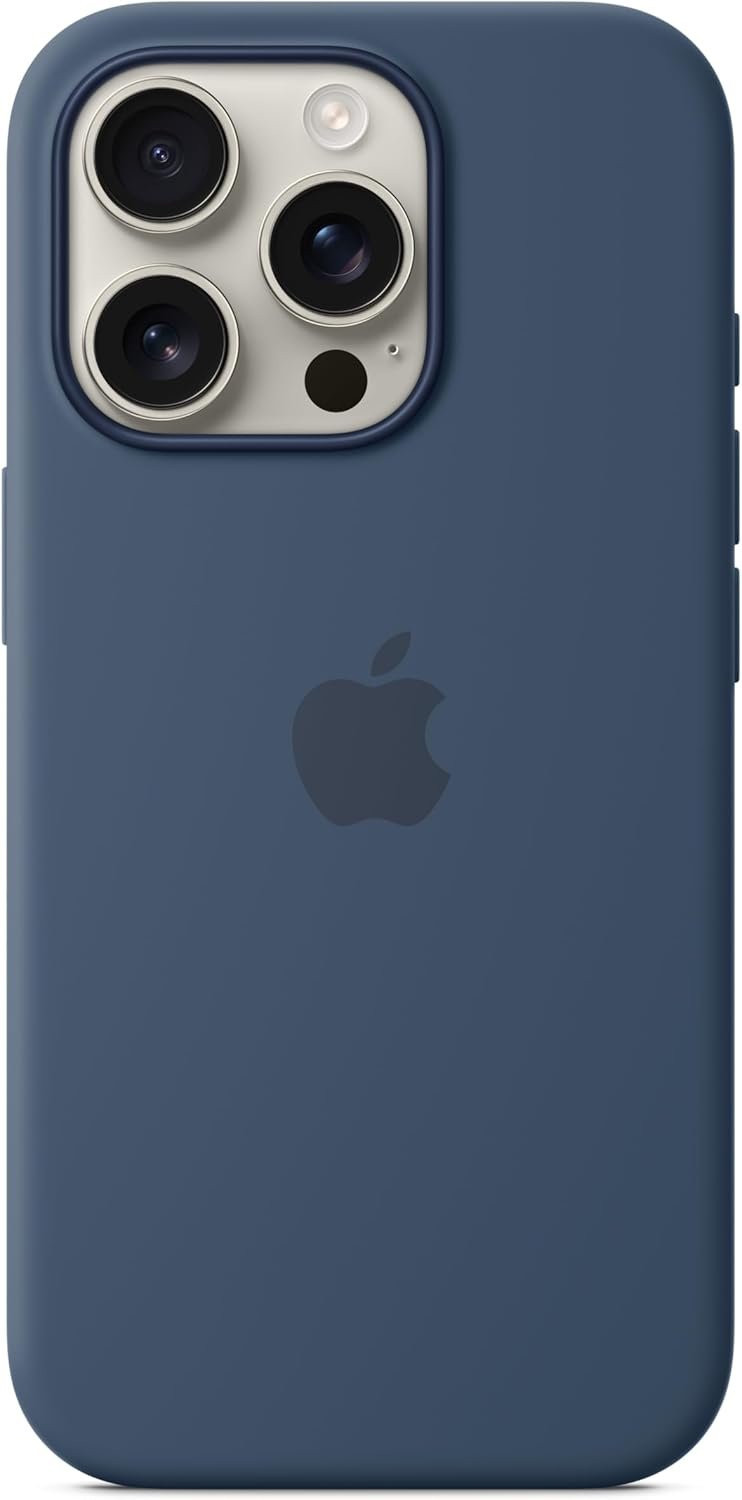 Θήκη iPhone 16 Pro Official Apple Silicone Case Σιλικόνης με MagSafe - Denim (MYYK3ZM/A)
