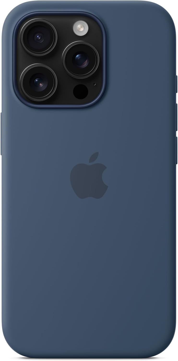 Θήκη iPhone 16 Pro Official Apple Silicone Case Σιλικόνης με MagSafe - Denim (MYYK3ZM/A)