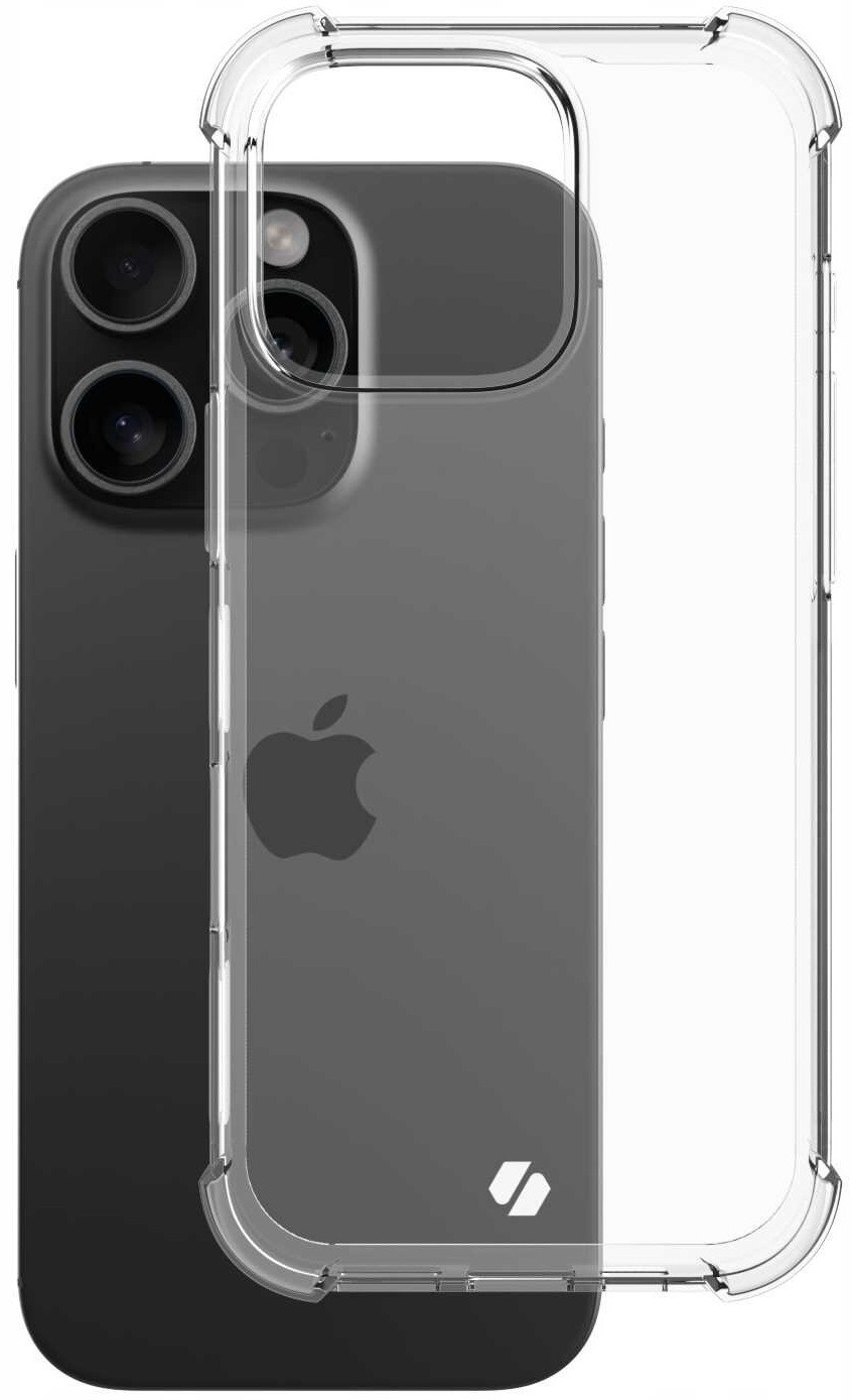 Θήκη iPhone 16 Pro Spacecase Anti-Shock Διάφανη Σιλικόνης 1mm - Clear (5905719111731)