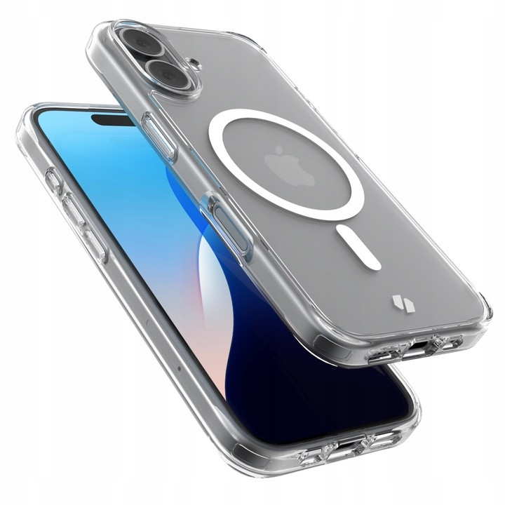 Θήκη iPhone 16 Spacecase Clear MagSafe Σκληρή Διάφανη με MagSafe - Transparent (5905719112141)