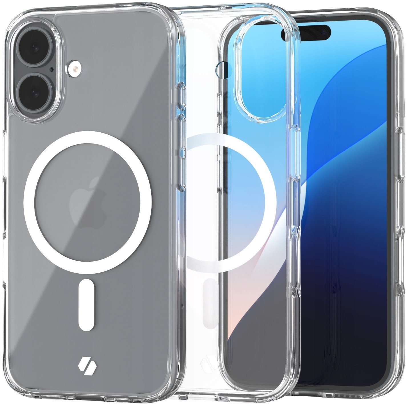 Θήκη iPhone 16 Spacecase Clear MagSafe Σκληρή Διάφανη με MagSafe - Transparent (5905719112141)