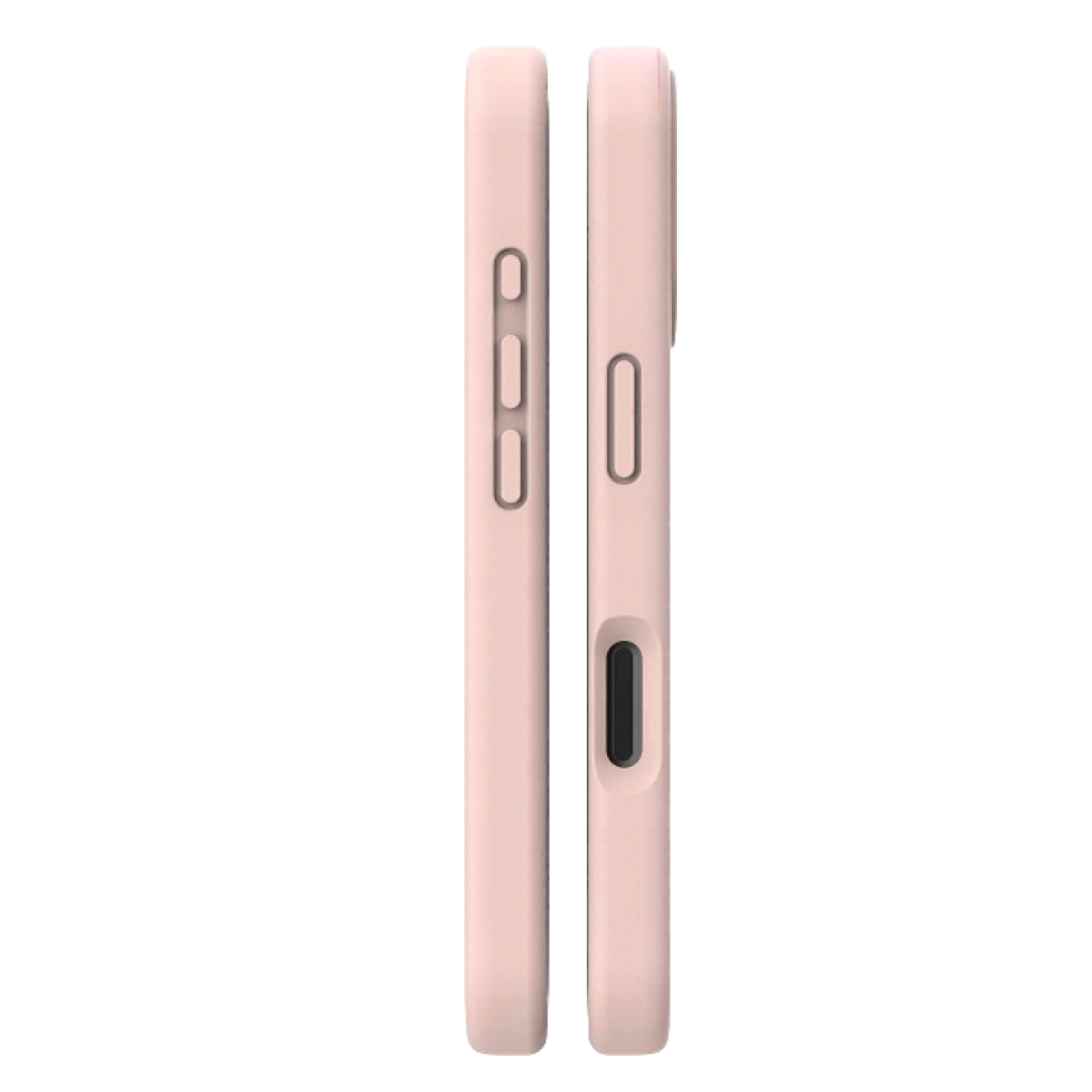 Θήκη iPhone 16 Spacecase Silicone Mag Case Σιλικόνης με MagSafe - Baby Pink (5905719137960)