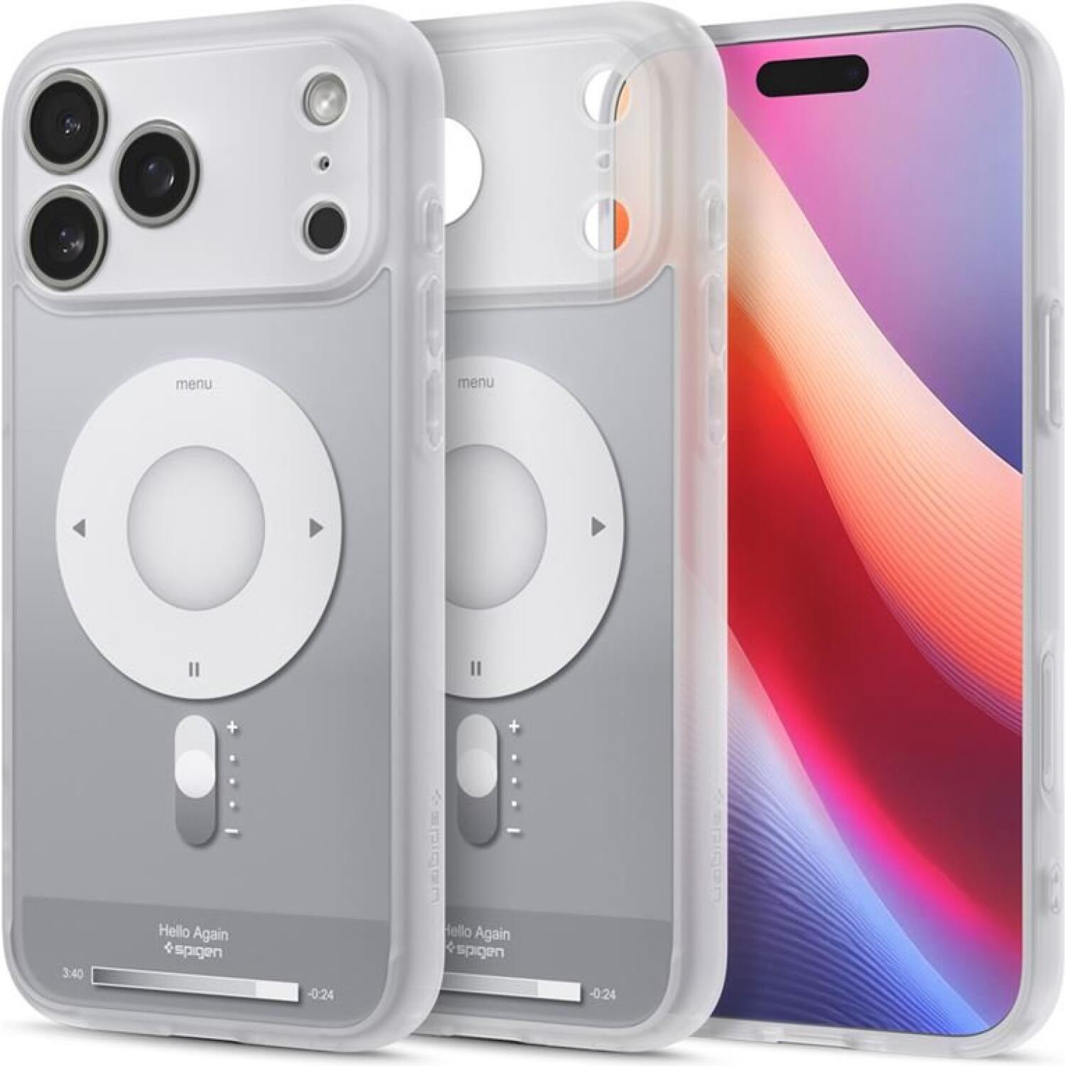 Θήκη iPhone 17 Pro Spigen Ultra Hybrid MagFit Ανθεκτική Σκληρή με MagSafe - Classic Silver (ACS10355)