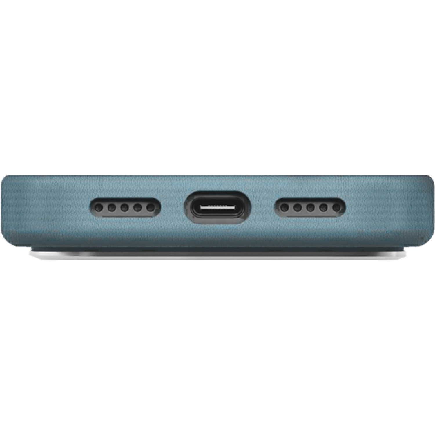Θήκη iPhone 17 Pro Uniq Lyden Ανθεκτική με MagSafe από Premium Vegan Δέρμα & Μεταλλικό Πλαίσιο Κάμερας - Ash Blue (UNIQ-IP6.3P(2025)-LYDMABLU)