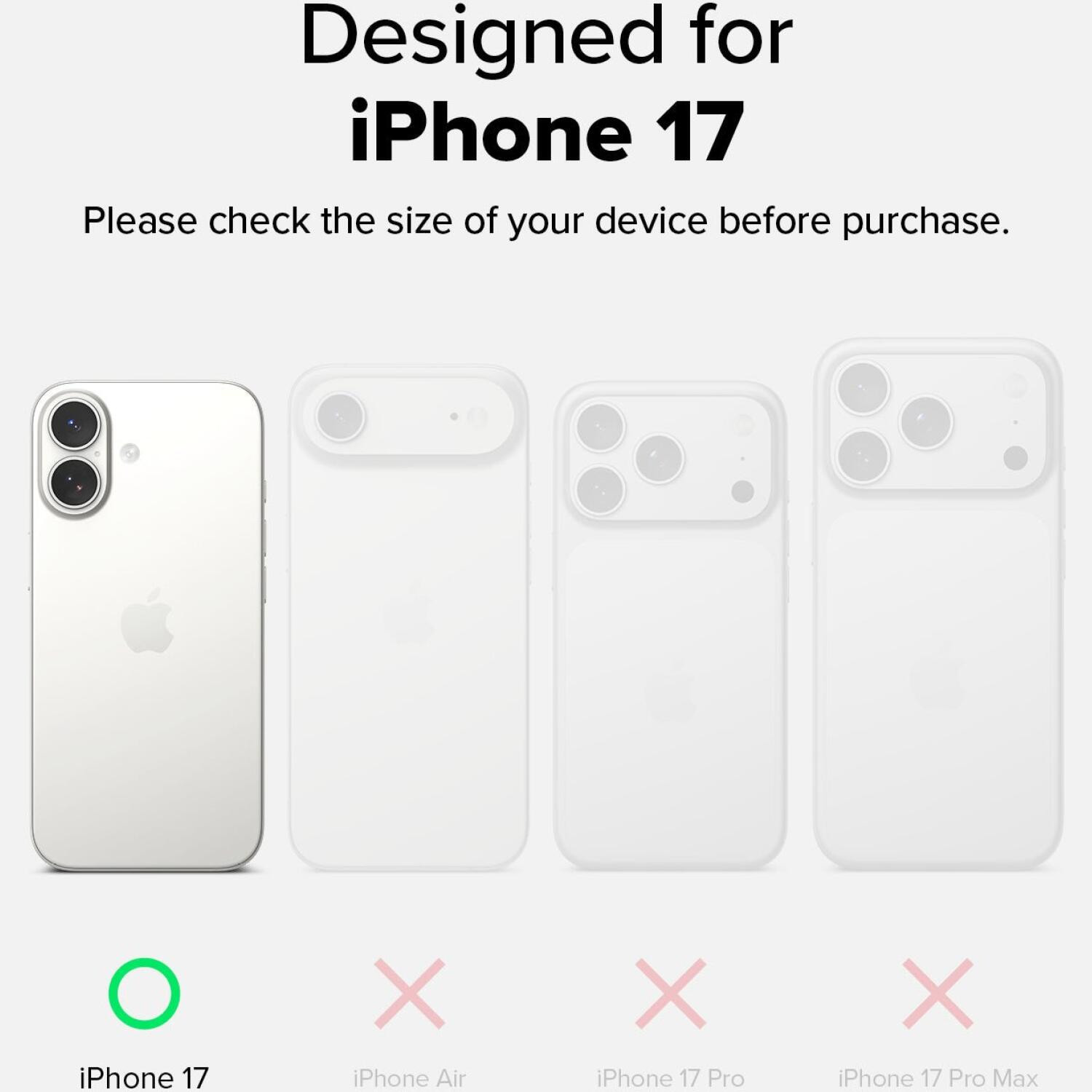 Θήκη iPhone 17 Ringke Fusion Magnetic Ανθεκτική με MagSafe - Matte Clear (8800328811515)