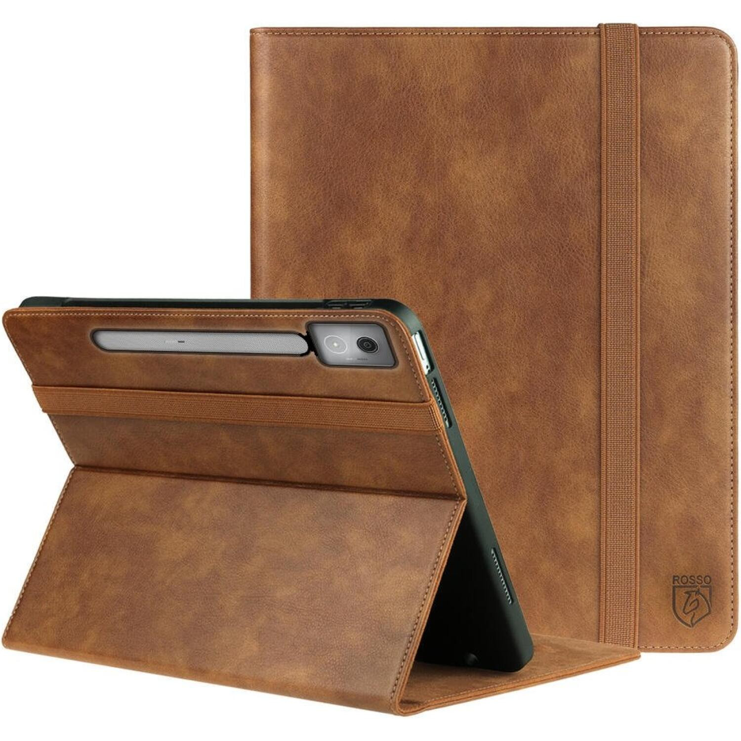 Θήκη Lenovo Idea Tab Pro 12.7" Rosso Element PU με Υποδοχή για Γραφίδα - Brown (8719246484803) 
