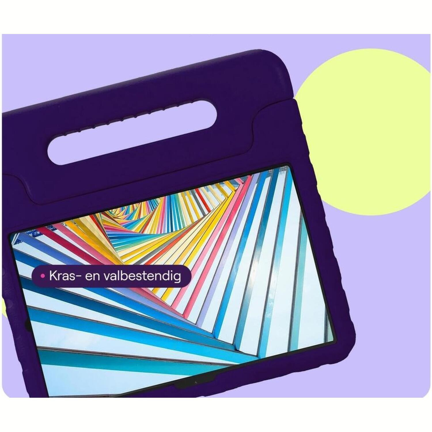Θήκη Lenovo Tab M11 / K11E 11" TB-330 HappyCase Ανθεκτική για Παιδιά - Purple (8719246480928)