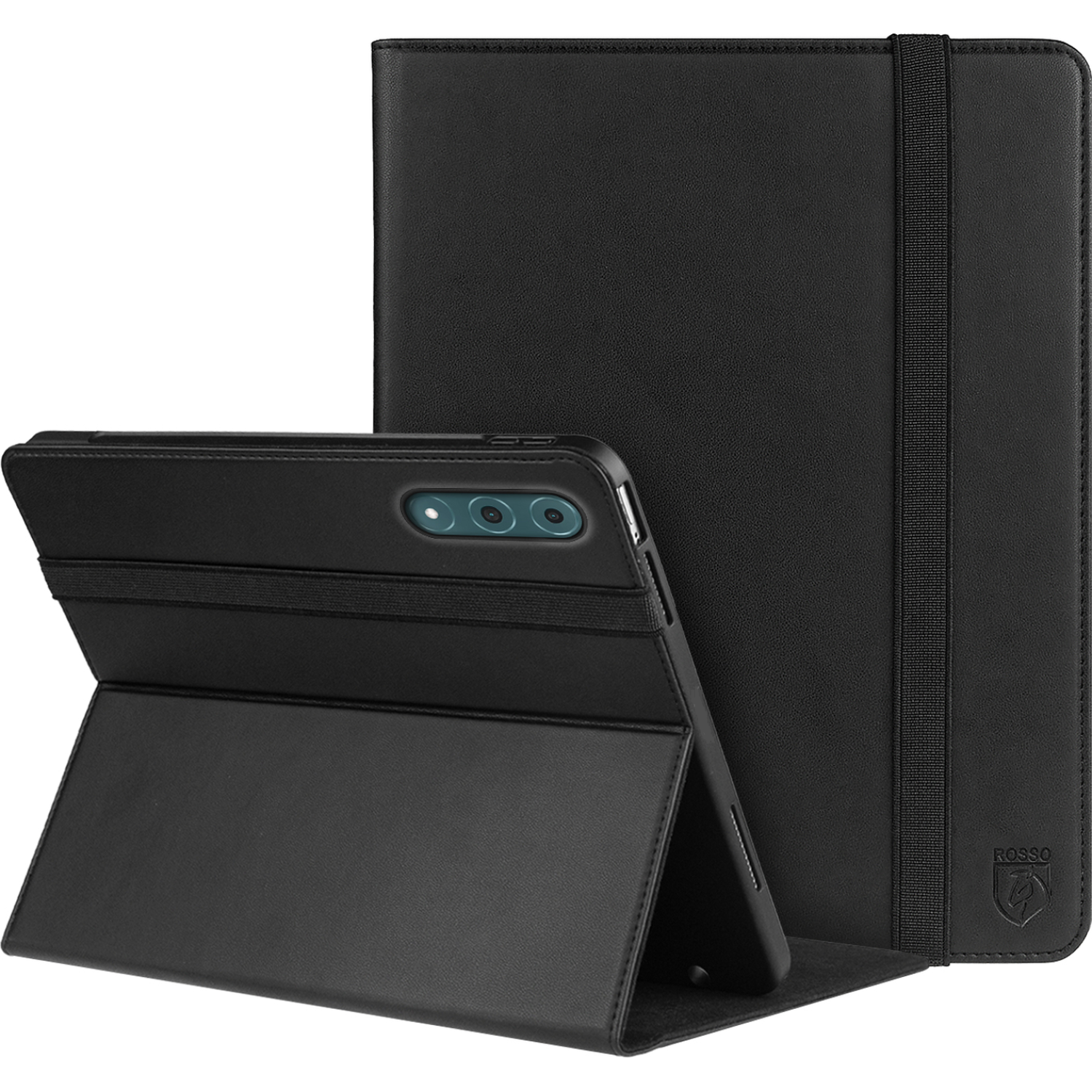 Θήκη Lenovo Yoga Tab Plus 12.7" Rosso Element PU με Υποδοχή για Γραφίδα - Black (8719246484773) 