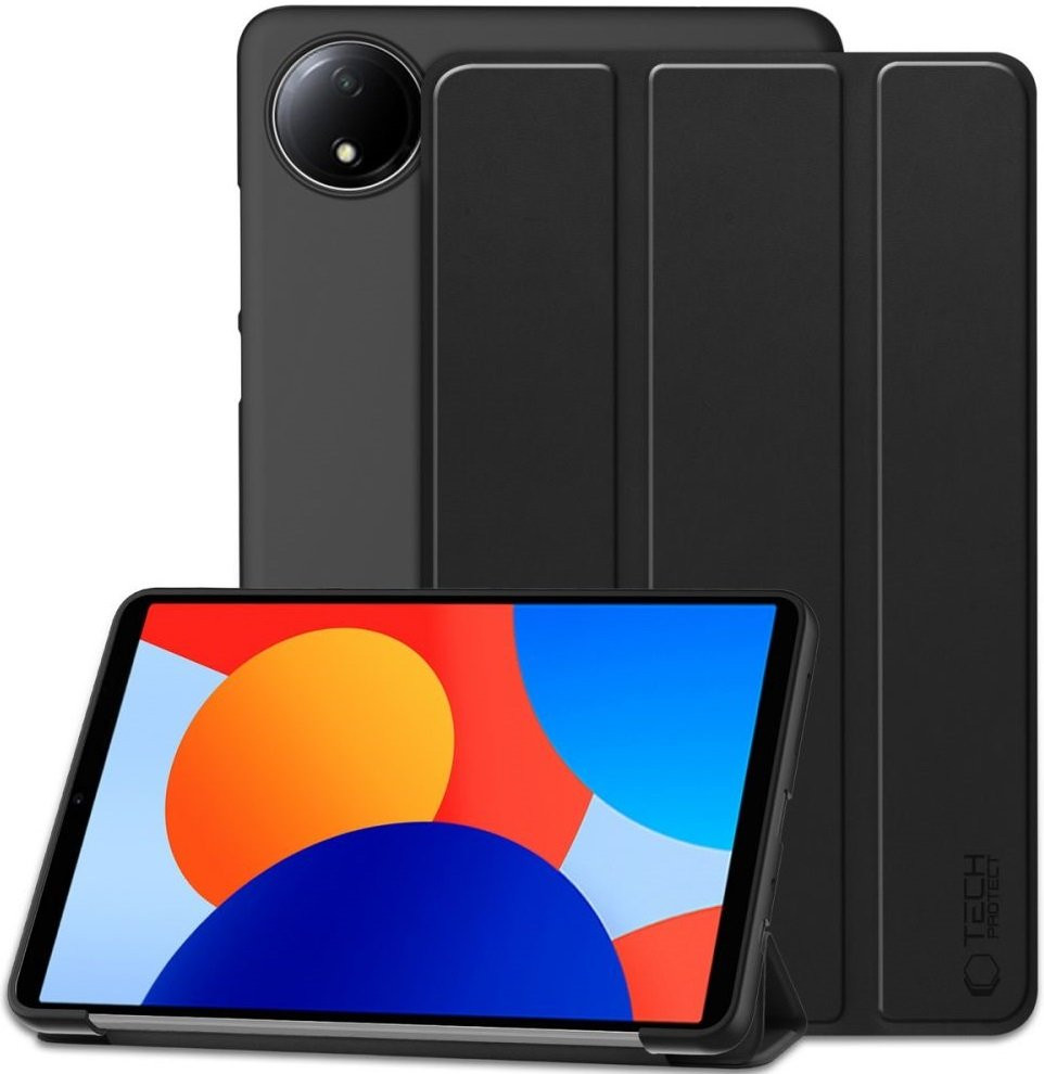 Θήκη Xiaomi Redmi Pad SE 8.7" Tech-Protect Smartcase Flip - Black (5906302375875)