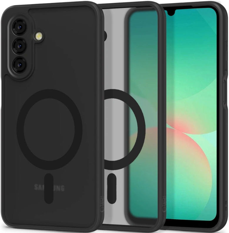 Θήκη Samsung Galaxy A26 Tech-Protect MagMat Σκληρή Ημιδιάφανη με MagSafe - Matte Black (5906302362646)