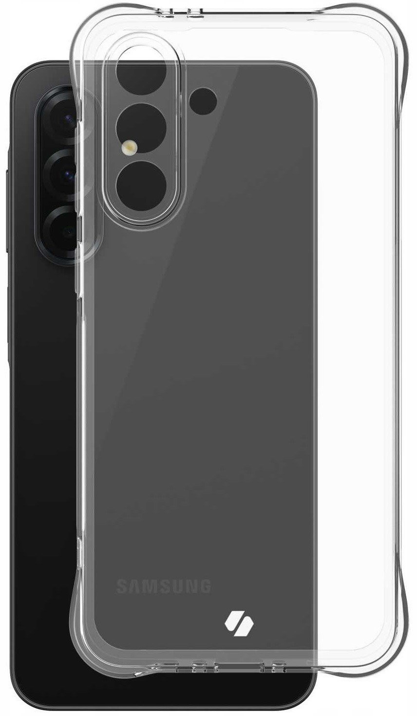 Θήκη Samsung Galaxy A36 Spacecase Anti-Shock Διάφανη Σιλικόνης 1mm - Clear (5905719117375)