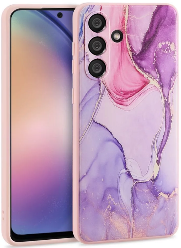 Θήκη Samsung Galaxy A54 - Tech-Protect Mood Σιλικόνης - Marble (9490713931301)