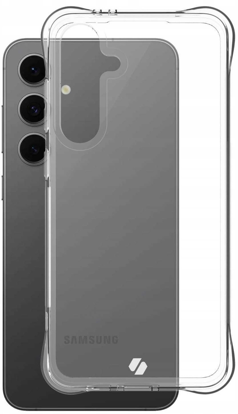 Θήκη Samsung Galaxy S24 FE Spacecase Anti-Shock Διάφανη Σιλικόνης 1mm - Clear (5905719112943)