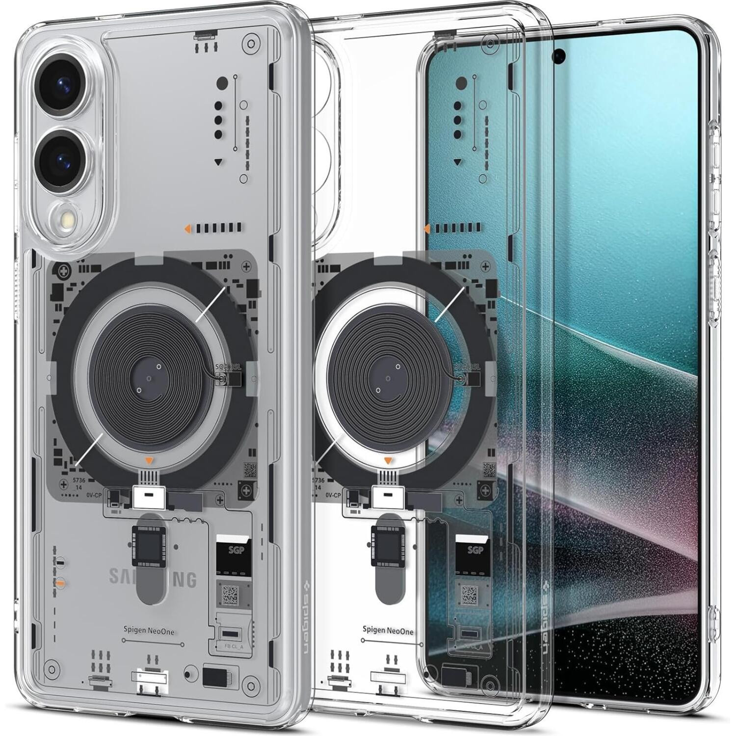 Θήκη Samsung Galaxy S25 Edge Spigen Ultra Hybrid MagFit Σκληρή με MagSafe - Neo One (ACS09416)