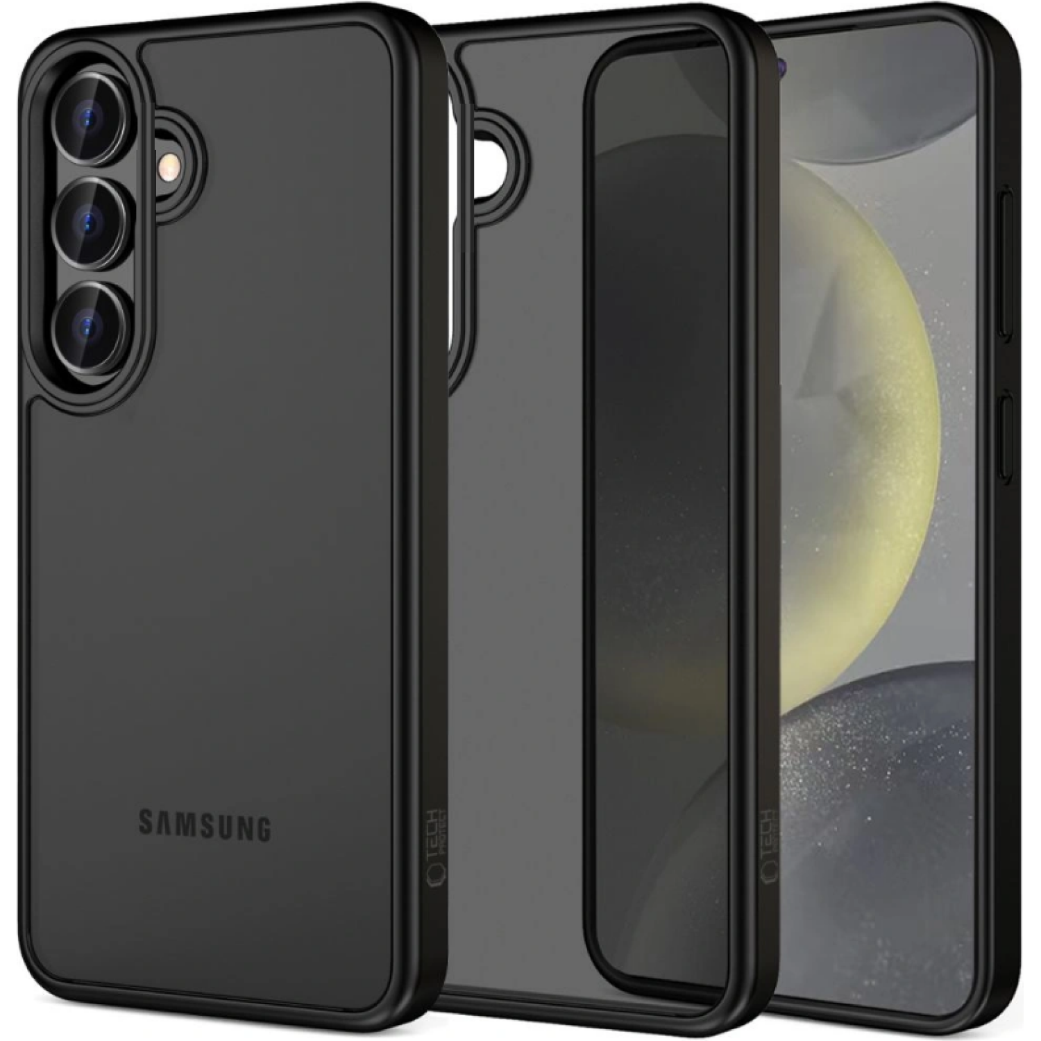 Θήκη Samsung Galaxy S25 FE Tech-Protect MagMat Σκληρή Ημιδιάφανη - Matte Black (5906302332793)