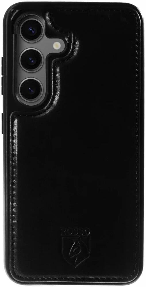 Θήκη Samsung Galaxy S25 Rosso Elite Δερμάτινο Πορτοφόλι με MagSafe - Black (8719246463358)