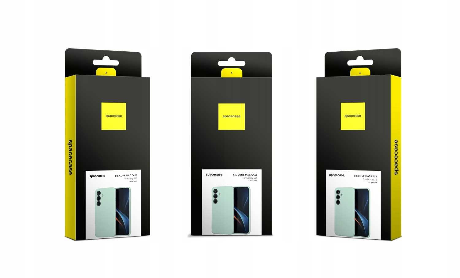 Θήκη Samsung Galaxy S25 Spacecase Silicone Magnetic Case Σιλικόνης με MagSafe - Mint (5905719114183)