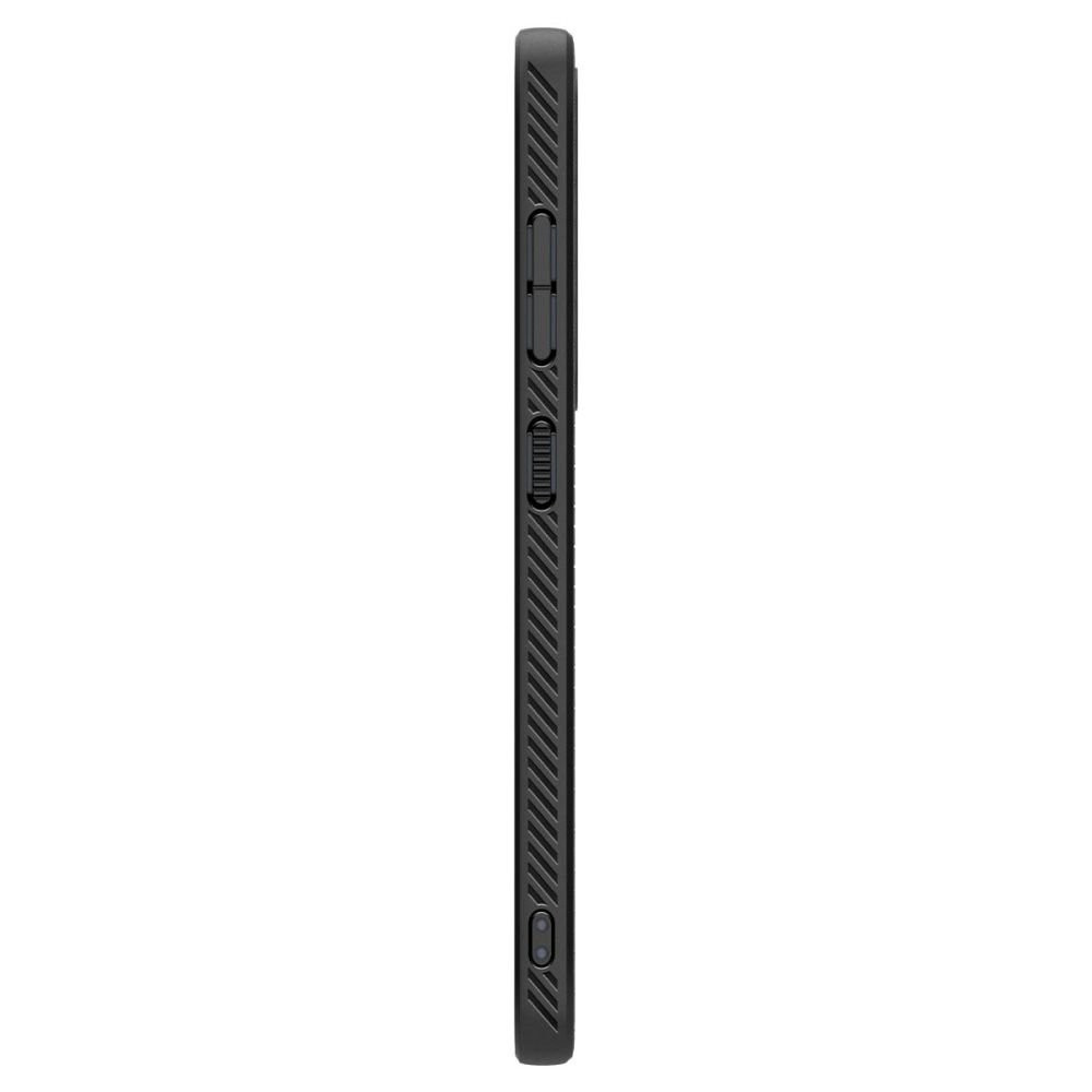 Θήκη Samsung Galaxy S25 Spigen Liquid Air Σιλικόνης - Matte Black (ACS09000)