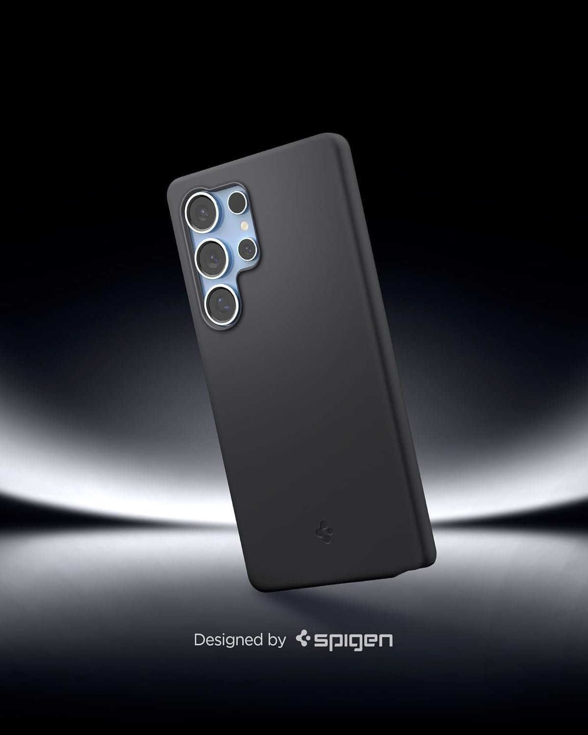 Θήκη Samsung Galaxy S25 Ultra Spigen Silicone Fit MagFit Σιλικόνης με MagSafe - Black (ACS09017)