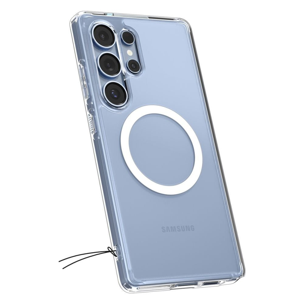 Θήκη Samsung Galaxy S25 Ultra Spigen Ultra Hybrid MagFit Σκληρή με MagSafe - Clear / White (ACS08956)