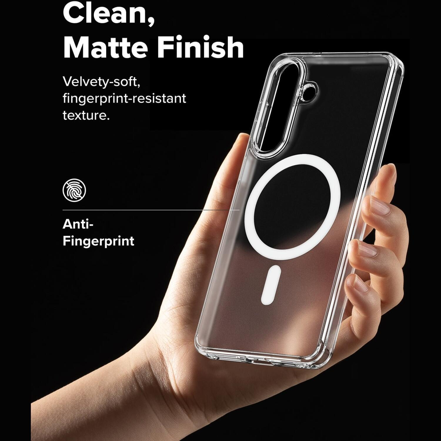 Θήκη Samsung Galaxy S26 Plus Ringke Fusion Magnetic Ανθεκτική με MagSafe - Matte Clear (8800328815056)