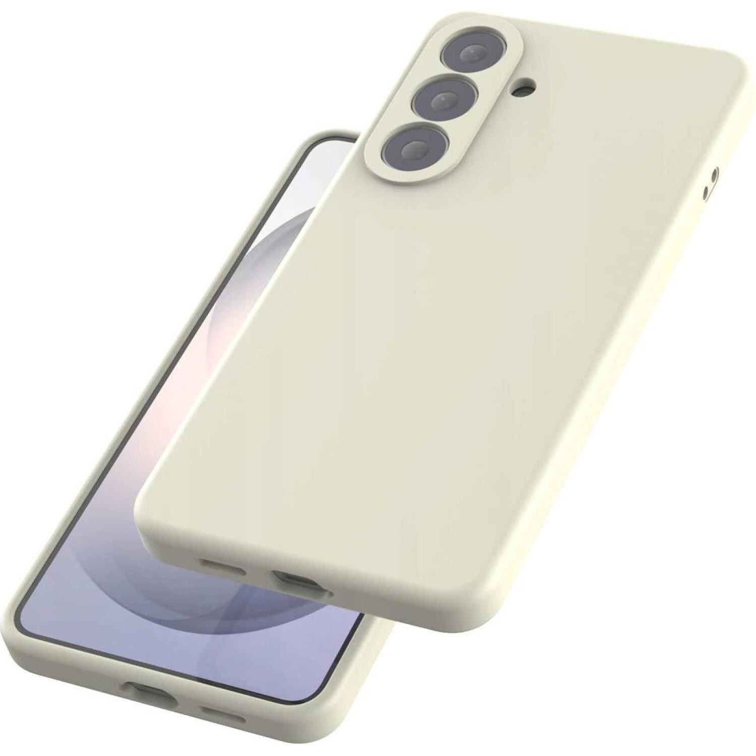 Θήκη Samsung Galaxy S26 Plus Spacecase Silicone Mag Case Σιλικόνης με MagSafe - Beige (5905719139612)